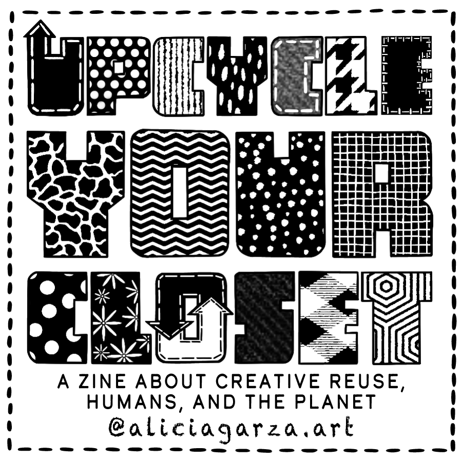 sticker: UPCYCLE YOUR CLOSET